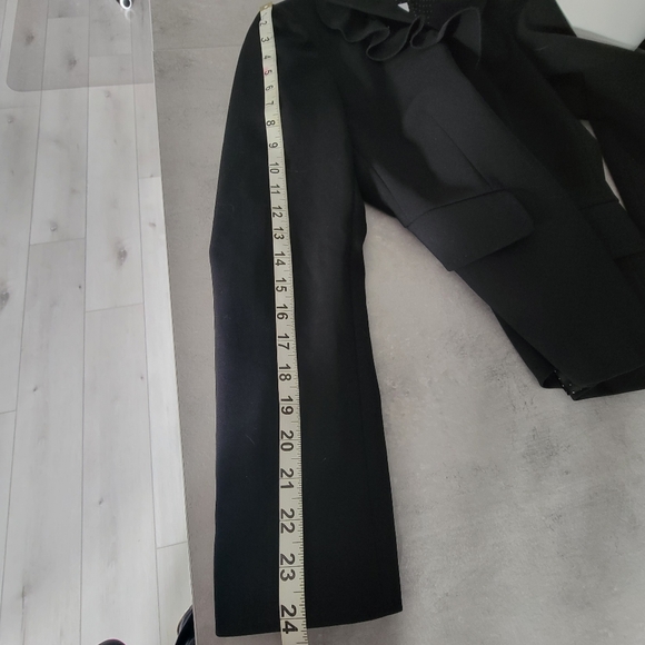 MOSCHINO CHEAP AND CHIC FITTED BLAZER WITH FRILL - Picture 11 of 11